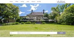Desktop Screenshot of dukesestateagents.com.au